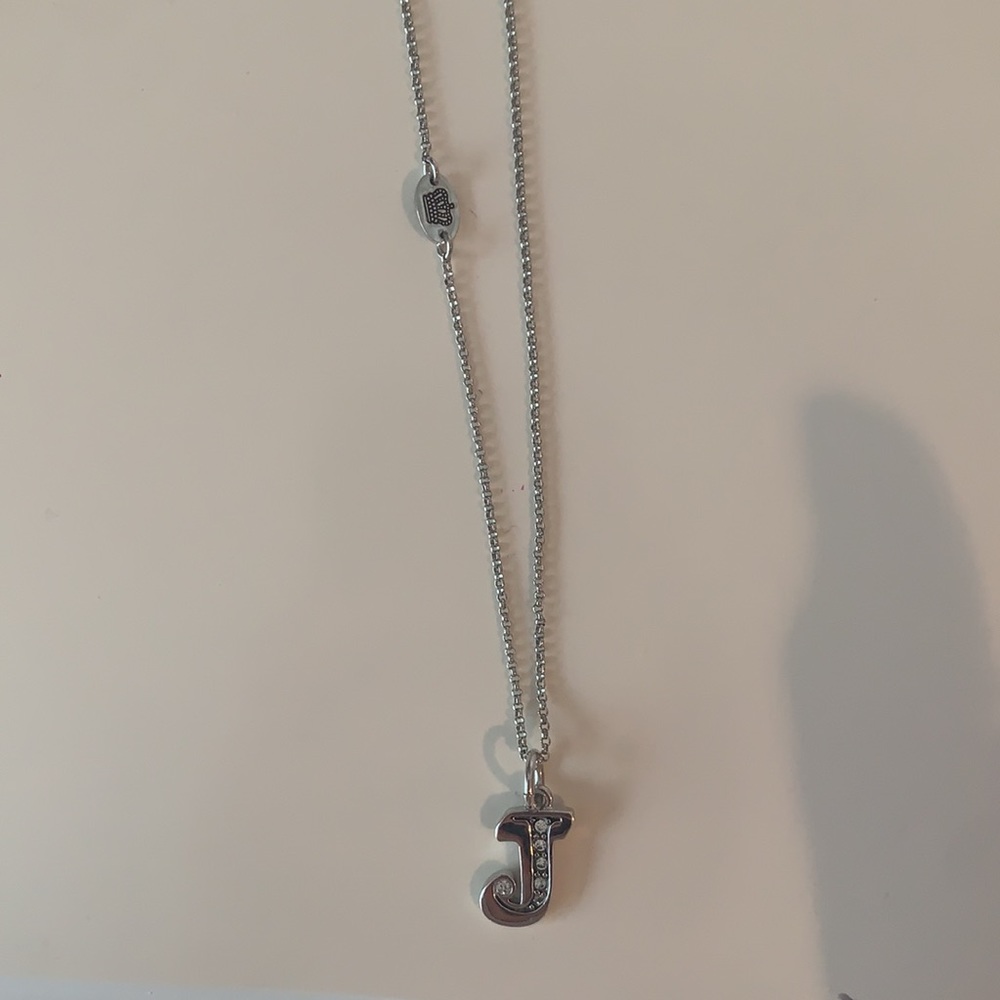 Juicy couture “j” necklace